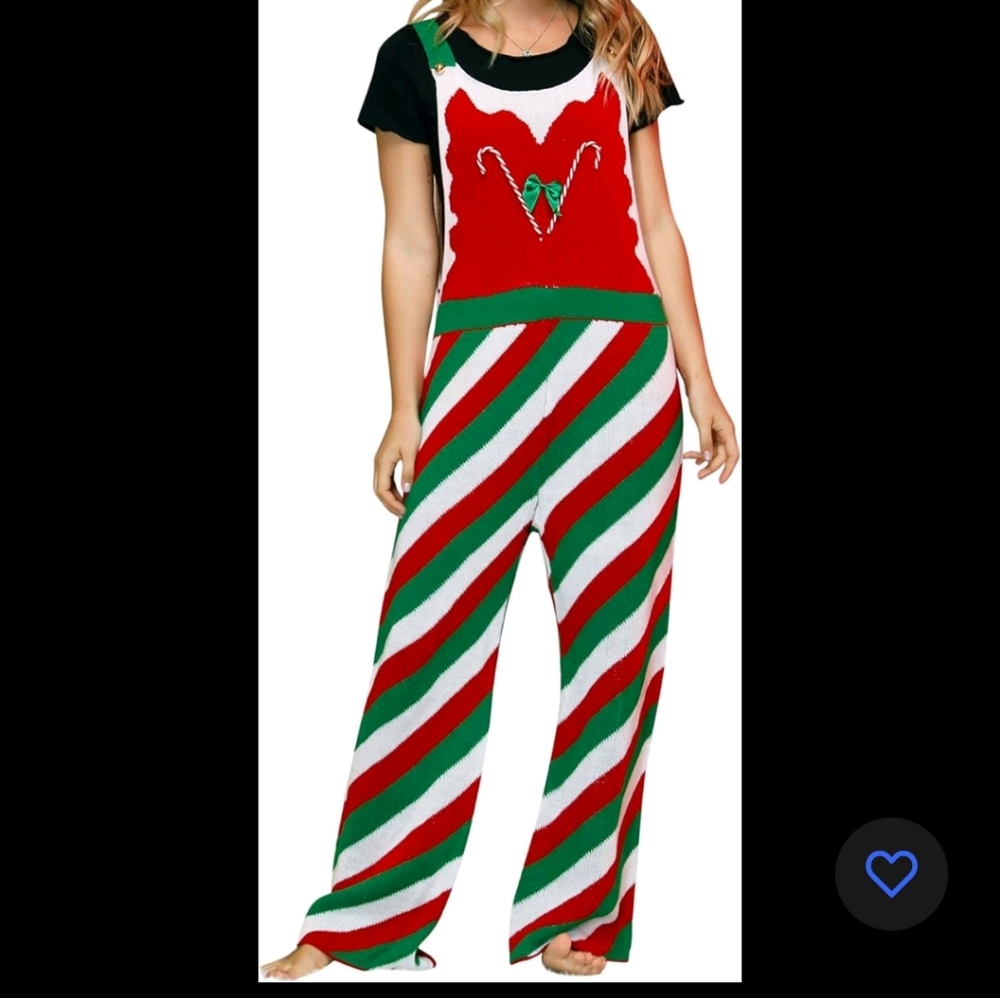 Spadehill womens Christmas Sweater overalls